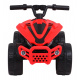 Little Monster Battery-Powered Quad for Toddlers Red 25W Drive