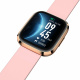 Garett GRC STYLE Smartwatch Gold with Pink Silicone Strap