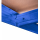 Aga Metal Shelf 180x90x40 cm 5 Shelves Blue
