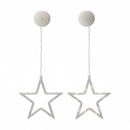 Aga Hanging Christmas LED Window Decoration Star