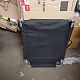 Aga 2x Adjustable Garden Lounger with Canopy Black 6DAZ521 - SECOND QUALITY