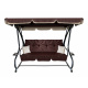 Aga Garden Swing 2in1 GRANDLUX XXL Dark Brown