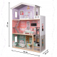 Aga Wooden dollhouse with furniture Pastel