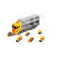 Aga Transporter + metal cars construction machinery
