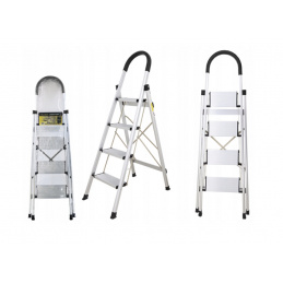 Folding 4-step household ladder