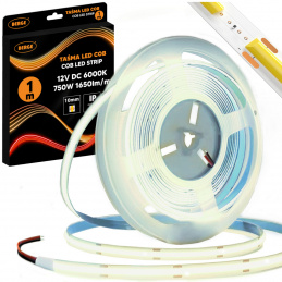 LED Strip COB Neon 12V - 528D - 15W/m - IP20 - 1650lm - 1m - Cool Color