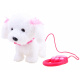 Interactive dog walking and barking ZA2857 - White