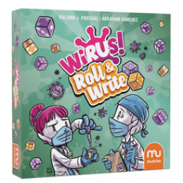 Muduko Exciting Game Virus! Roll&Write GR0822 universal