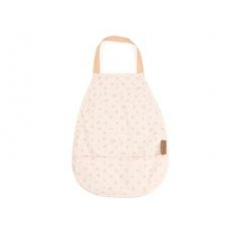 Waterproof Bib with Pocket Flowers 9m+ BAMBOOM Universal