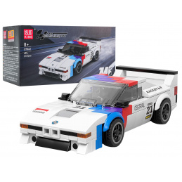 Sports Vehicle Building Set White 411pcs.
