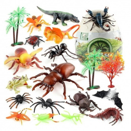 B21B SET OF FIGURINES EGG WITH INSECTS