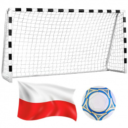BR2 LARGE METAL FOOTBALL GOAL 300X200CM EXPERT