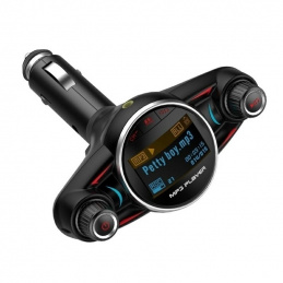 K653F FM TRANSMITTER BLUETOOTH USB TF MAX