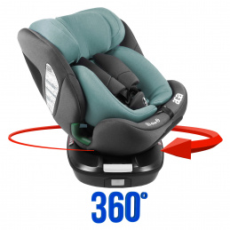 Aga Car Seat i-Size 360° 0-36 kg Green 2DZ251 - II. QUALITY