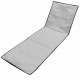 Aga Beach Lounger with Backrest Folding 150x47x48 cm Grey