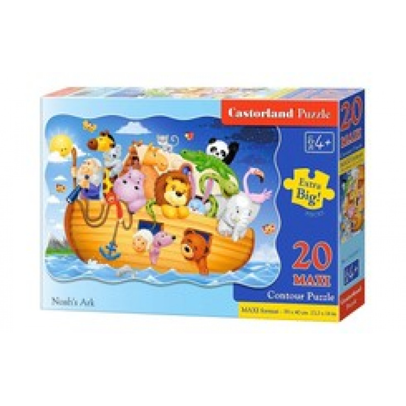 CASTORLAND puzzle 20 MAXI pieces - Noah's Ark