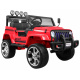 Off-road Vehicle Raptor Drifter Red + Remote Control + 4x4 Drive + Storage Space + Slow Start + MP3 LED Light