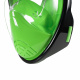 Aga Full-Face Snorkeling Mask L/XL Black/Green