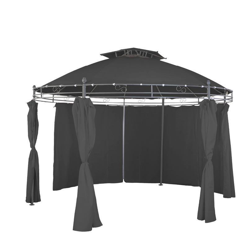 Linder Exclusiv Garden gazebo PAVILON MC3603 Grey