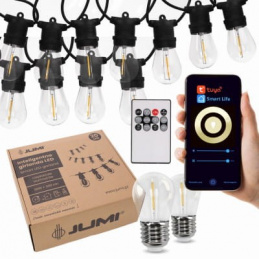 19 m multicolor SMART LED garland controlled with TUYA app and remote control