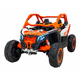 Buggy Vehicle Maverick Turbo RR Inflatable Wheels Orange