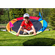 Aga Hanging swing circle 120 cm Four colours with flags