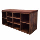 Aga Wooden Shoe Cabinet with Seat Cushion MR2018