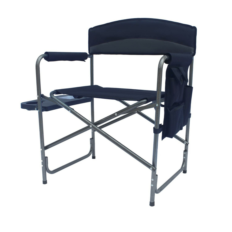 Linder Exclusiv Camping Folding Chair Grey/Black