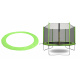 Aga Spring Cover for Trampoline 250 cm Light Green