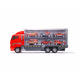 Aga Transport vehicle TIR + metal fire trucks