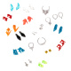 Aga Set of doll clothes + accessories 43 pcs