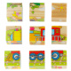 Aga Educational wooden blocks Vehicles 9 pcs