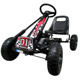 Go-kart G1 black, children's go-karts
