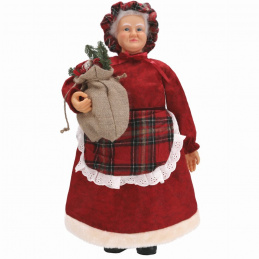 Mrs. Claus Christmas Figurine