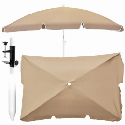 Garden Parasol 200 cm Ecru - with Tilt Function