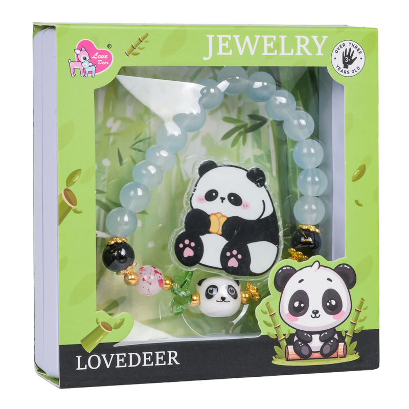 Blue Panda Jewelry Set Bracelet