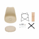 Aga Dining Chair MR2035 Beige