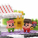 Marioinex MINI WAFFLE Shop 148 pcs