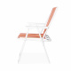 Aga Folding Chair OXFORD MR2128 Orange with Stripes