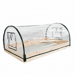 Linder Exclusiv Garden Greenhouse with Wooden Frame MC4402