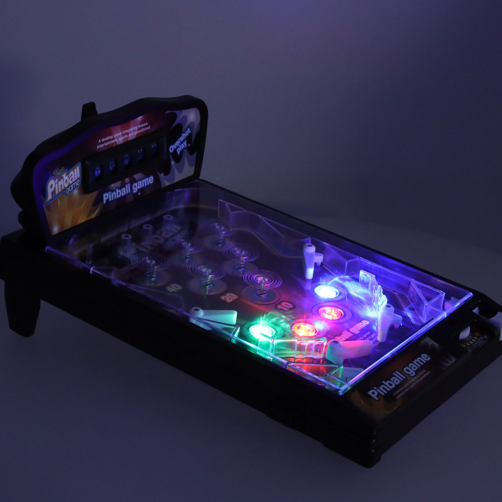 Arcade game table Pinball flipper with lights and music - Aga24.eu