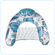 Bathing chair lounger hammock water blue