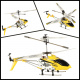 Syma RC Helicopter SYMA S107H 2.4GHz RTF Yellow
