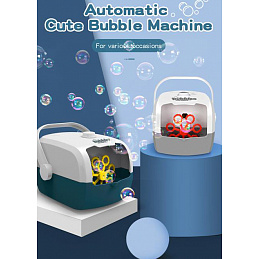 Automatic soap bubble machine