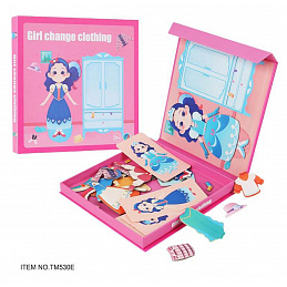 Magnetic Booklet Disguise Little Girl