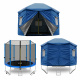 Aga Trampoline Stand 250 cm (8 ft) Blue