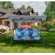Aga Garden Swing Majka Flower Green