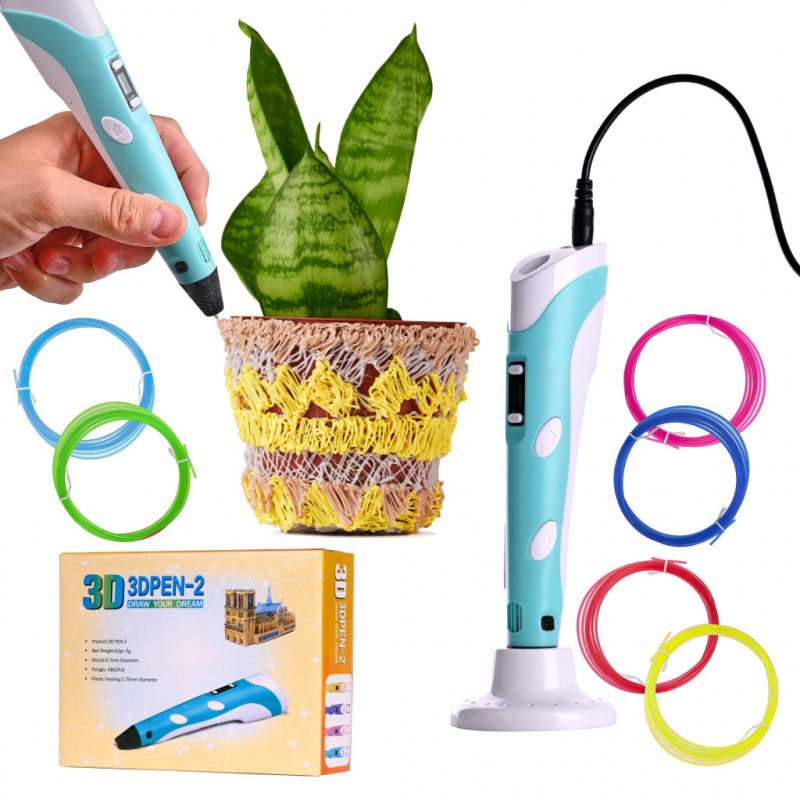 Aga 3D Pen with accessories - 90 metres refill