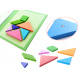 Aga Children's Magnetic 3D Puzzle - Tangram Blocks