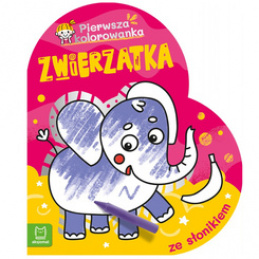 Axiomat Animals. Coloring page with elephant KS1184 universal
